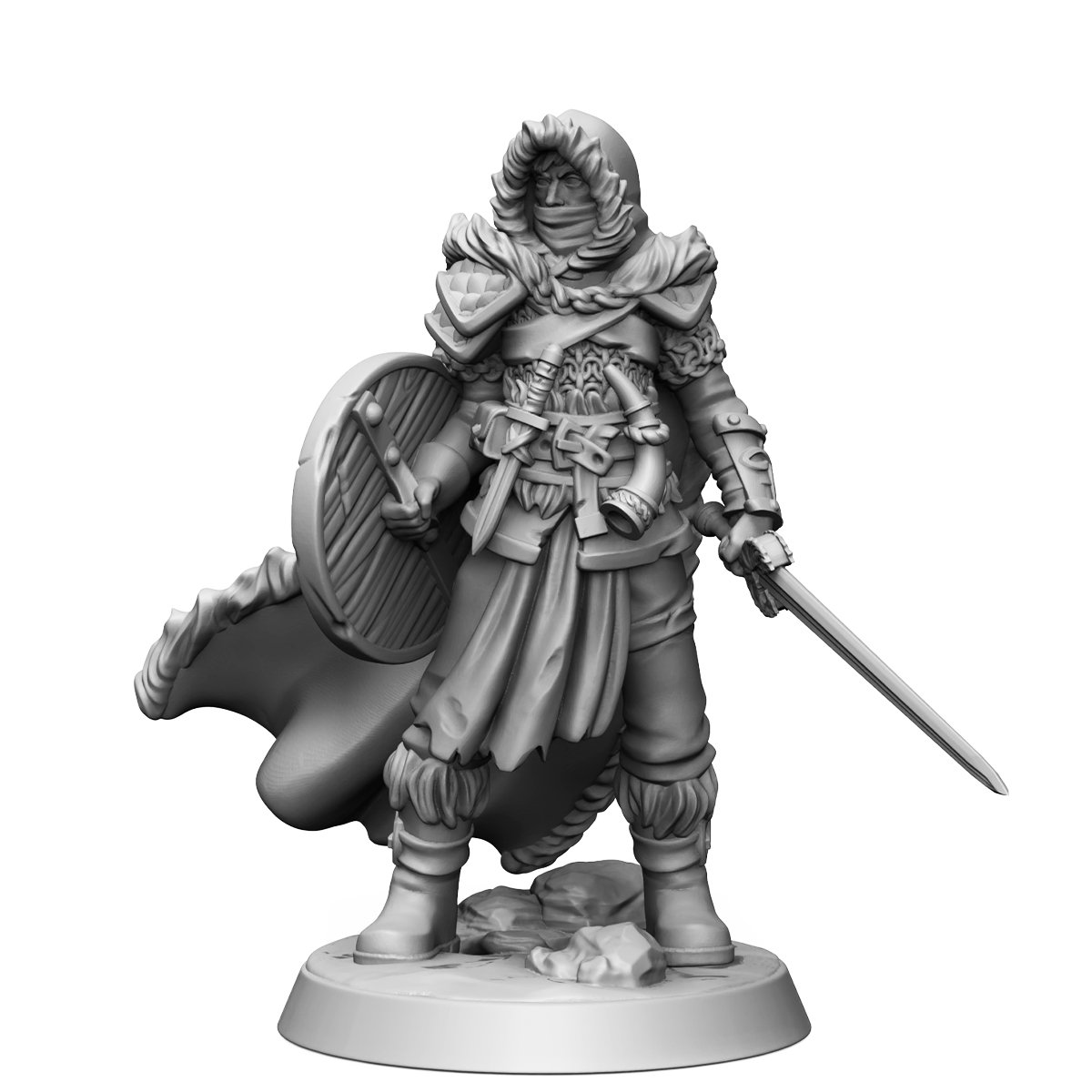 HUMANS NORTHERN WARRIOR WITH SWORD Wargame Exclusive Fantasy humans-northern-warrior-with-sword-wargame-exclusive-fantasy