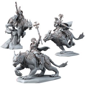 HUMANS - SPARTANCAST MOUNTED MAGES (3U)