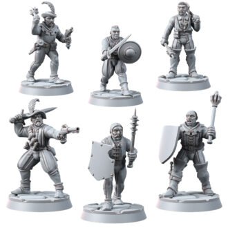 HUMANS - MERCENARIES (6U)