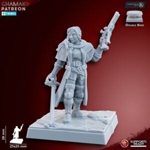 HUMANS - FEMALE WITCH HUNTER HERO V1