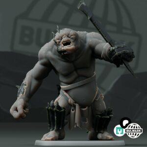 OGRES - HILL OGRE CHIEFTAIN RAGNIFEL
