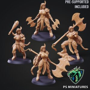 HUMANS - BARBARIAN BATTLEMASTERS