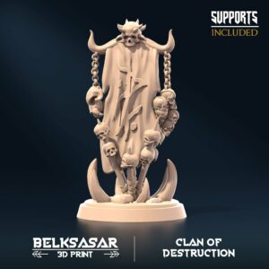 CLAN OF DESTRUCTION - BANNER