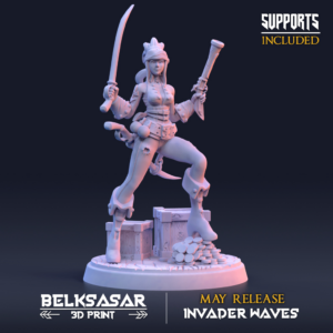 INVADER WAVES - PIRATE DEEP SEA BOATSWAIN