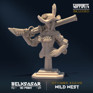 WILD WEST - COURTESAN BUST